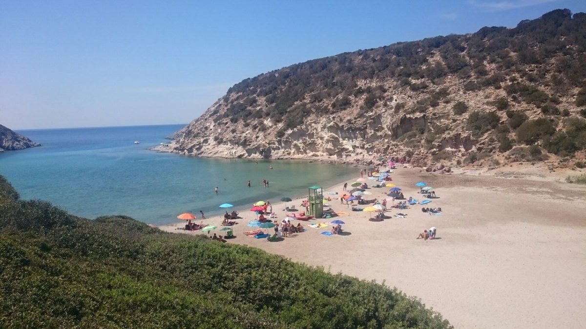 spiaggia di Cala Lunga