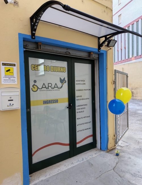 Ingresso del Centro Diurno ARA
